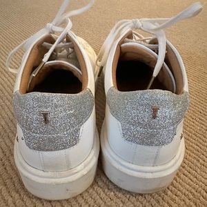 White fashion sneakers